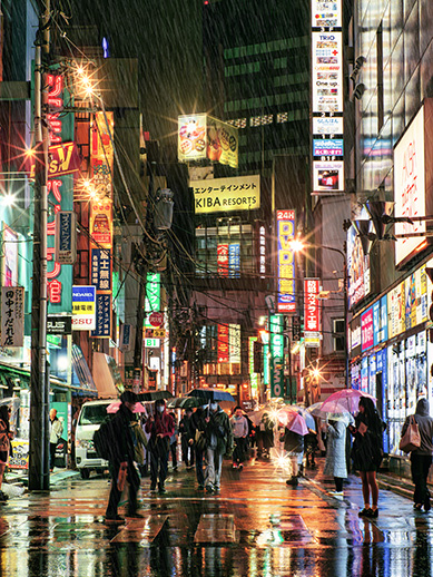 P2221375,Blade Runner,Rainy night,Akihabara,ブレードランナー的秋葉原の夜