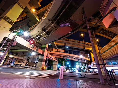 箱崎ジャンクション,Hakozaki Junction,Highway,P4140275